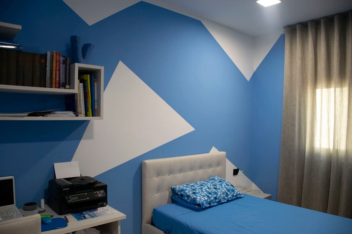 Da vecchia cucina a camera da letto. — dopo l'intervento